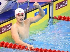 冠军赛北京站孙杨“复仇”拉普西斯 刘湘徐嘉余夺冠