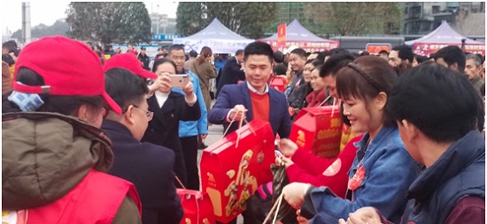 中国移动广西公司助力2020年广西在粤务工农民工 春节“贴心服务·温暖回家”系列活动