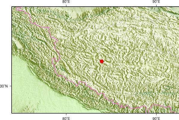 西藏阿里地区改则县发生4.1级地震 震源深度7千米