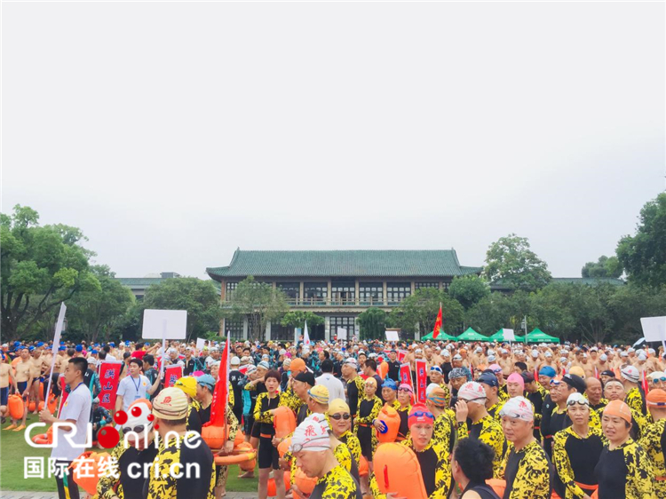 武漢國際渡江節7月8日舉行試渡活動