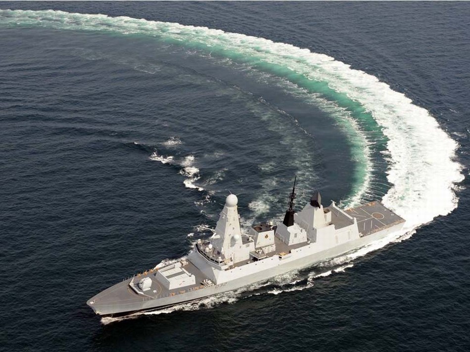 英最先进驱逐舰被批噪声太大