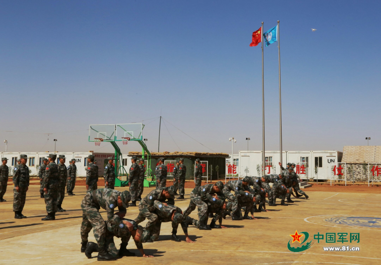帅！我赴马里维和部队官兵全部被授予和平荣誉勋章