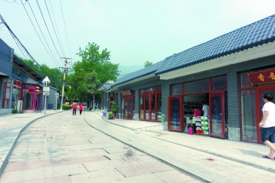 香山煤廠街改造保護古石板路