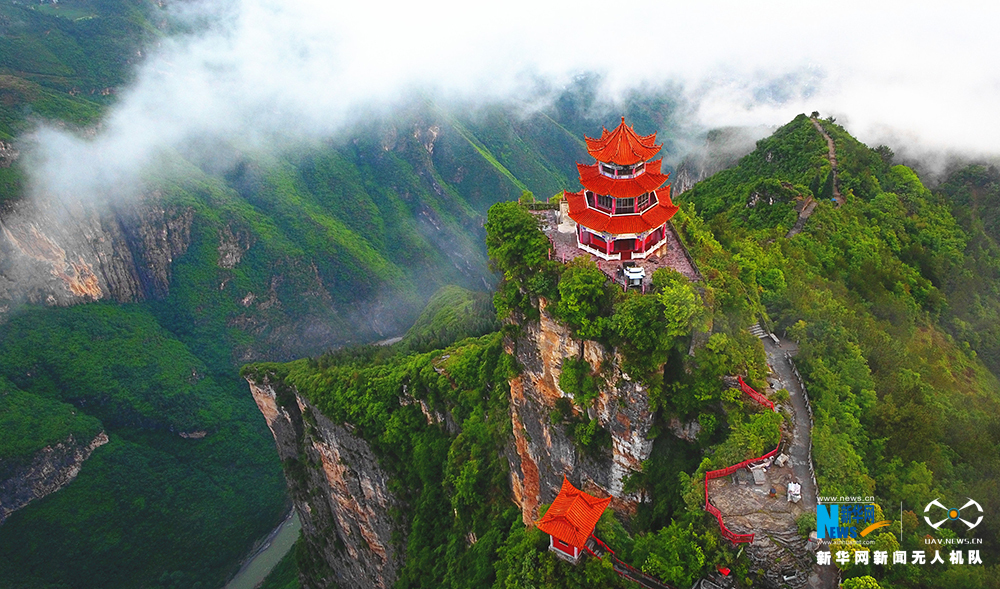 【渝情渝景】雲端邂逅重慶雲臺寺 美景與清涼同在