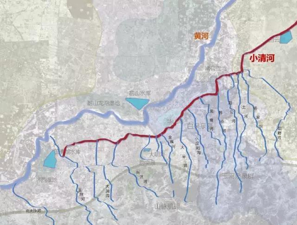 济南小清河最新规划图图片