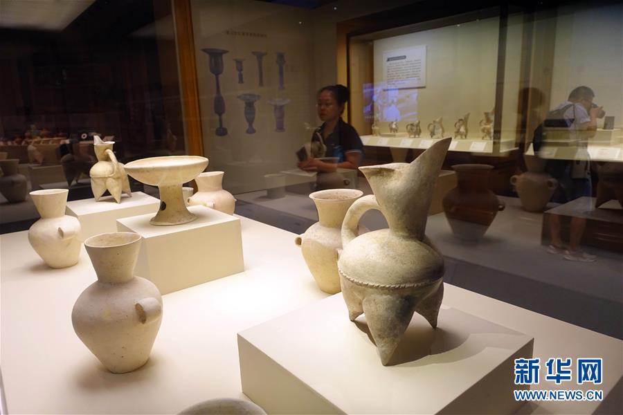 中国国家博物馆举办山东焦家遗址考古发现展