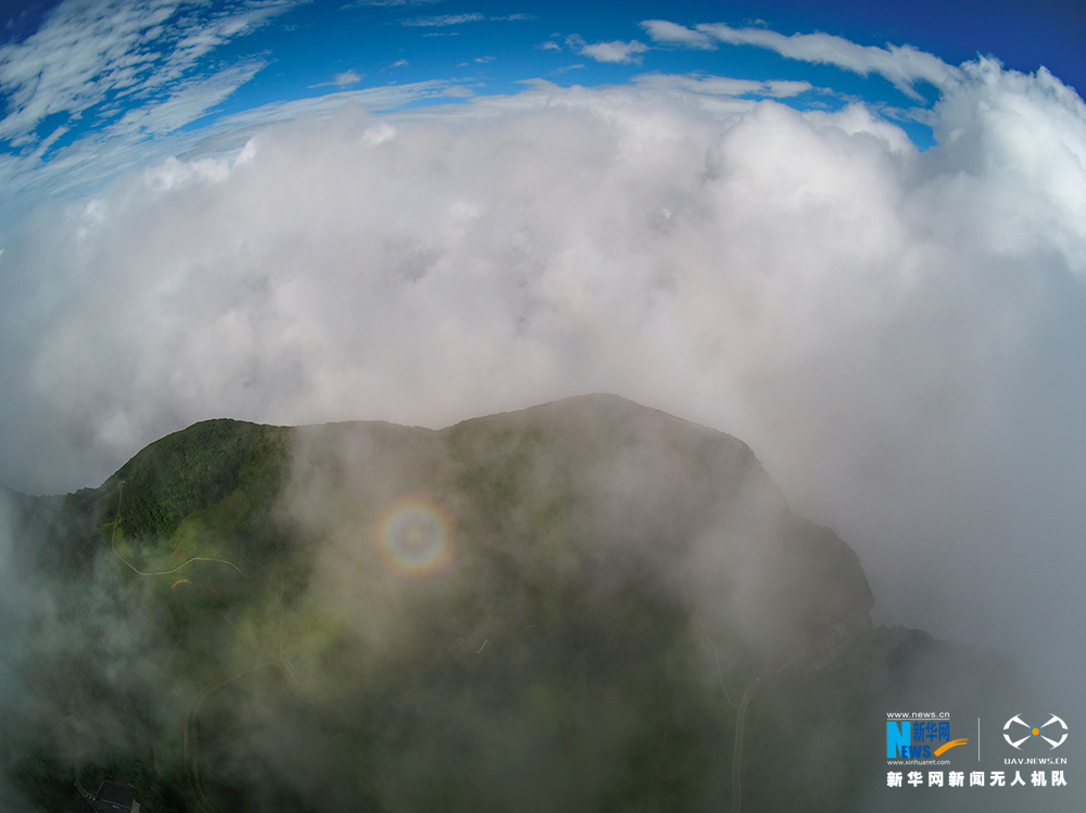 【渝情渝景】航拍夏日初晴時刻的金佛山