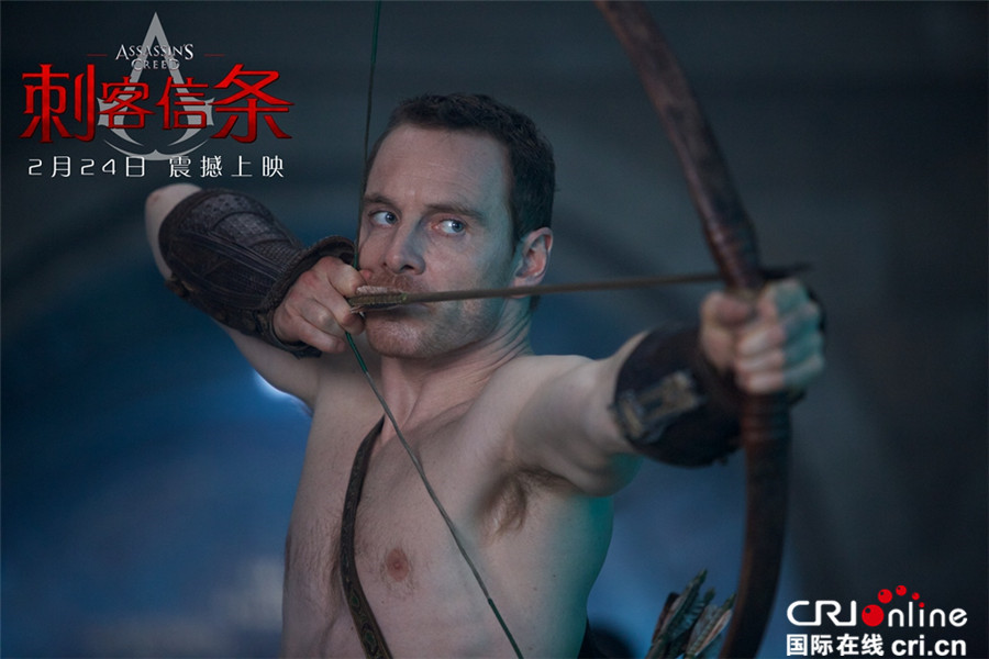 《刺客信条》粉丝期待法鲨来华展现魔性微笑