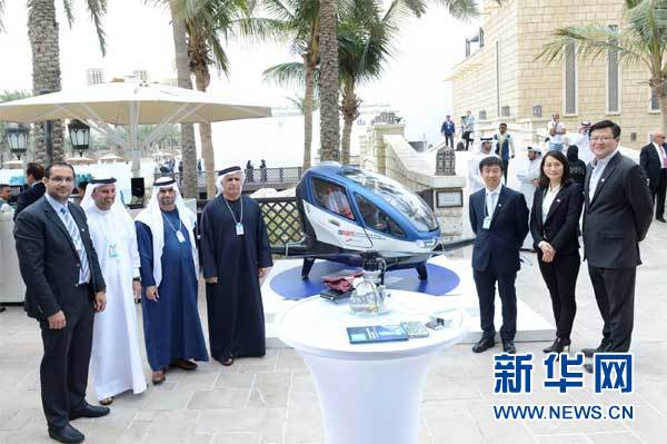 中國載客無人機7月將在迪拜投入運營
