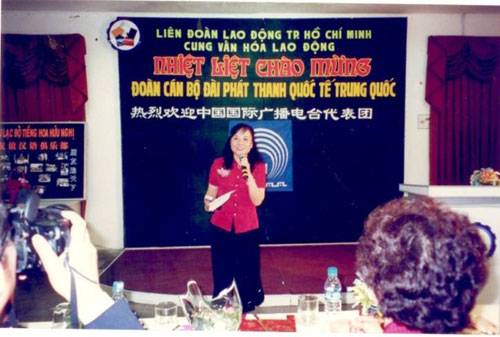 Cuộc phỏng vấn Chủ nhiệm CLB tiếng Hoa Hữu nghị Cung Văn hoá Lao động TP Hồ Chí Minh...