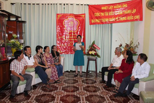 Cuộc phỏng vấn Chủ nhiệm CLB tiếng Hoa Hữu nghị Cung Văn hoá Lao động TP Hồ Chí Minh...