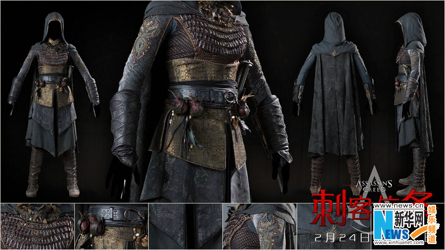 《刺客信条》特辑发布 手工打造戏服媲美高级定制
