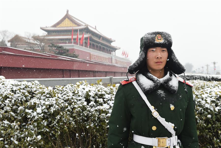全国多地降雪 城市银装素裹(组图)