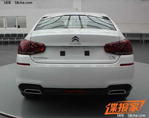 雪鐵龍新款C5車型效果圖 上海車展亮相