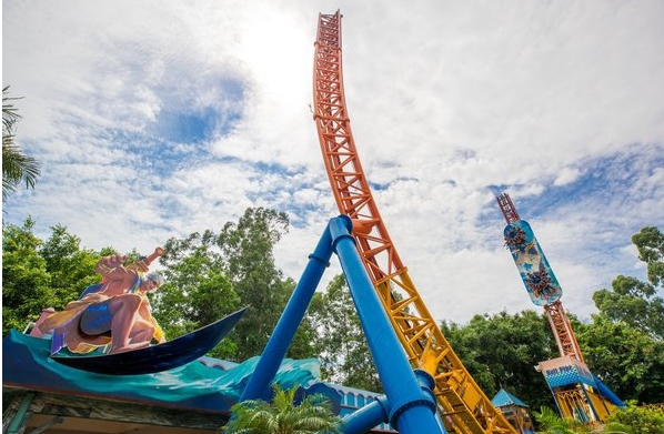 王者荣耀实景开团 长隆欢乐世界开启狂欢夏日