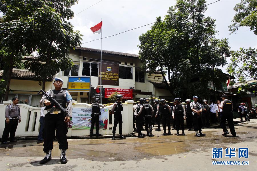 印尼万隆发生炸弹袭击 一嫌疑人遭击毙