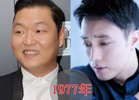 娱乐圈同龄明星pk 有些看上去差了一轮