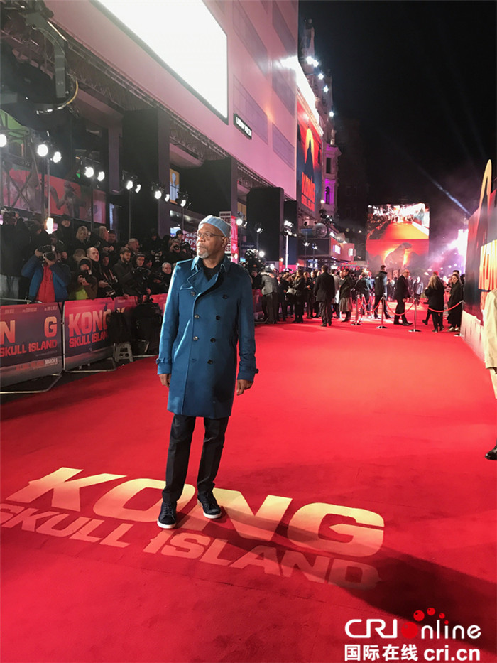 《金刚:骷髅岛》伦敦首映 被盛赞“年度最期待”