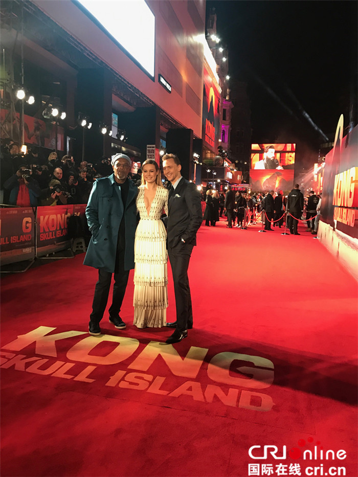 《金刚:骷髅岛》伦敦首映 被盛赞“年度最期待”