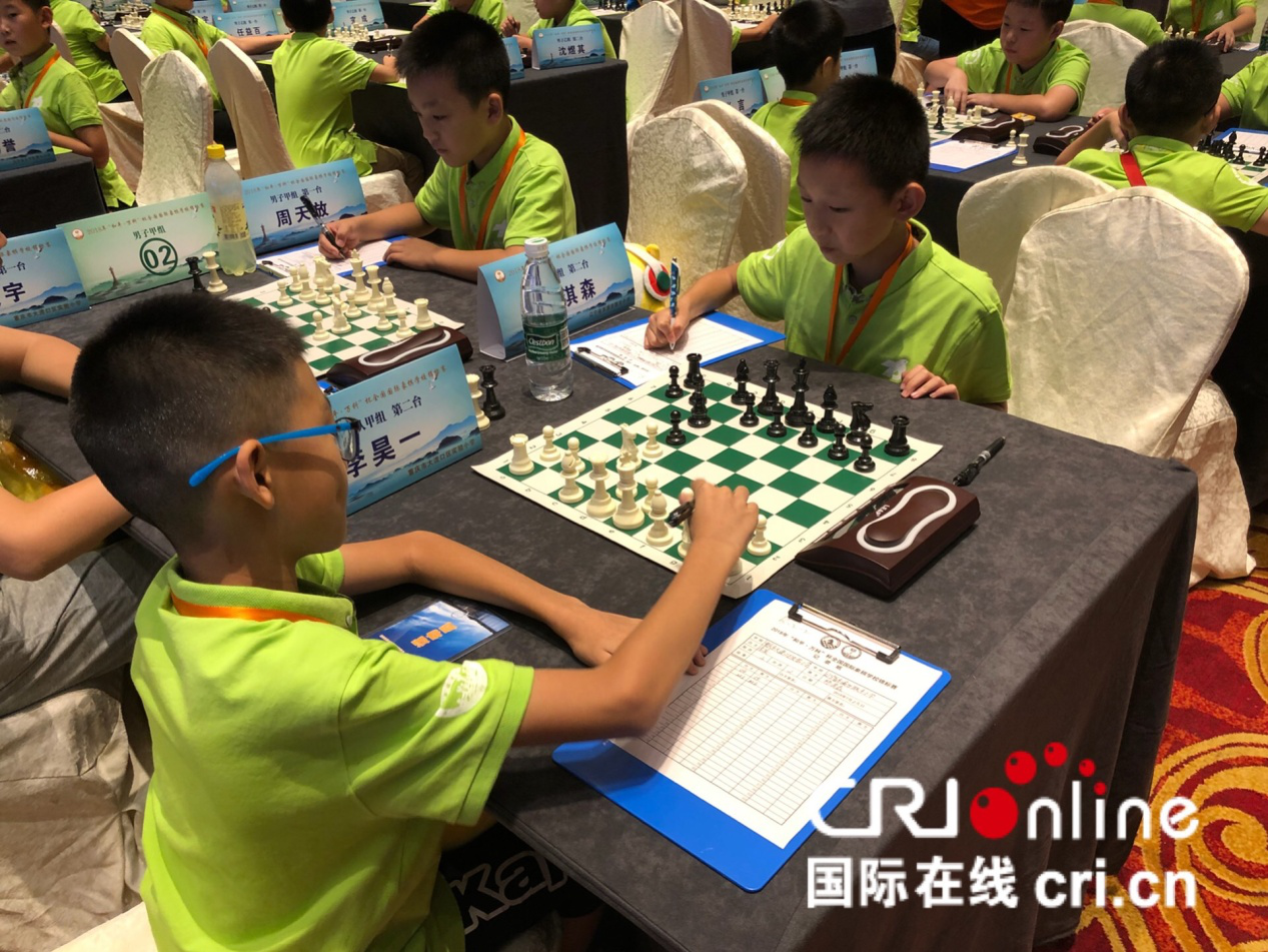 全國國際象棋學校錦標賽在沈舉辦