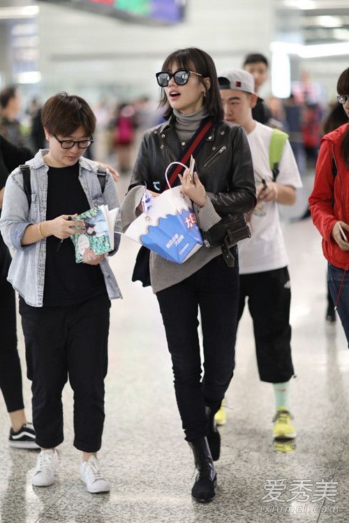 马思纯欧豪恋情曝光 文艺小花穿衣又美又潮