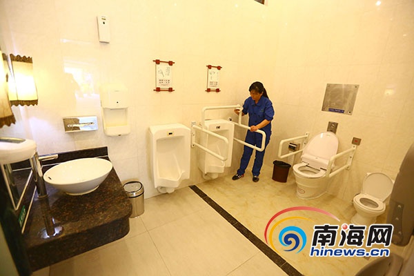 【旅遊房産】三亞南山景區“第三衛生間”啟用 【旅遊房産】三亞南山景區“第三衛生間”啟用
