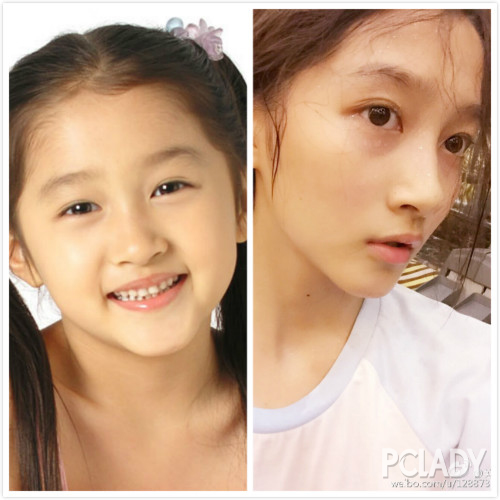 越长越惊艳的童星:杨幂关晓彤杨紫几岁就出道了