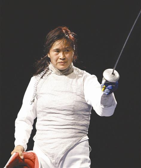 中国击剑传奇异国打拼 参加08奥运圆梦 中国击剑传奇异国打拼 参加08奥运圆梦