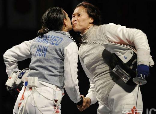 中国击剑传奇异国打拼 参加08奥运圆梦 中国击剑传奇异国打拼 参加08奥运圆梦