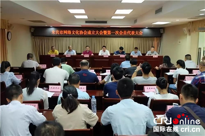 来宾成立网络文化协会  将提高网络综治能力