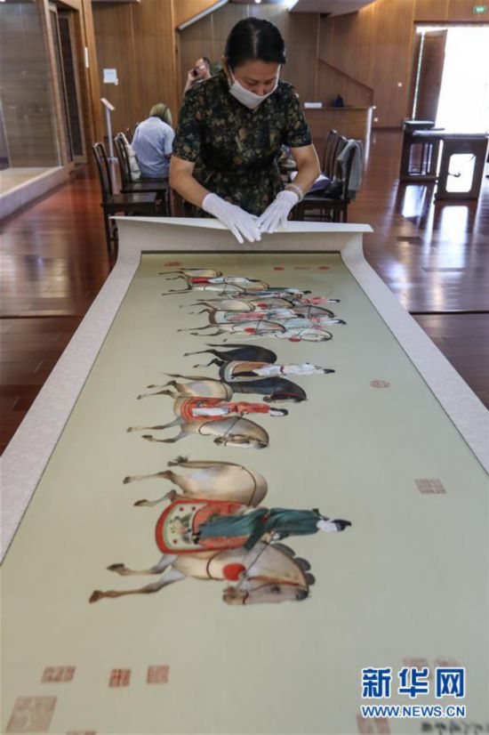 传统苏绣“复活”传世名画