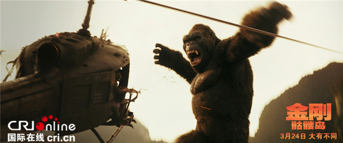 《金刚：骷髅岛》 粉丝绘制中国风海报迎接王者