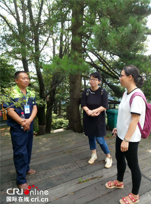 湖北麻城龟峰山景区杜鹃花接受专家“体检”