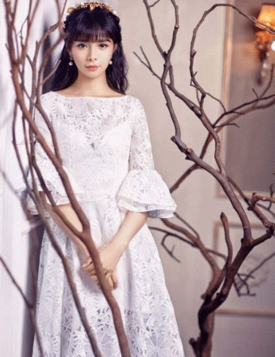 冉莹颖拍民国风写真 网友看成沈梦辰_娱乐_腾讯网