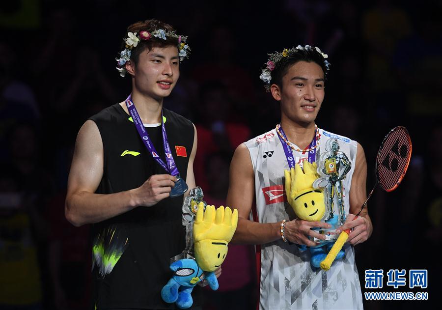 羽毛球世锦赛：桃田贤斗夺得男单冠军