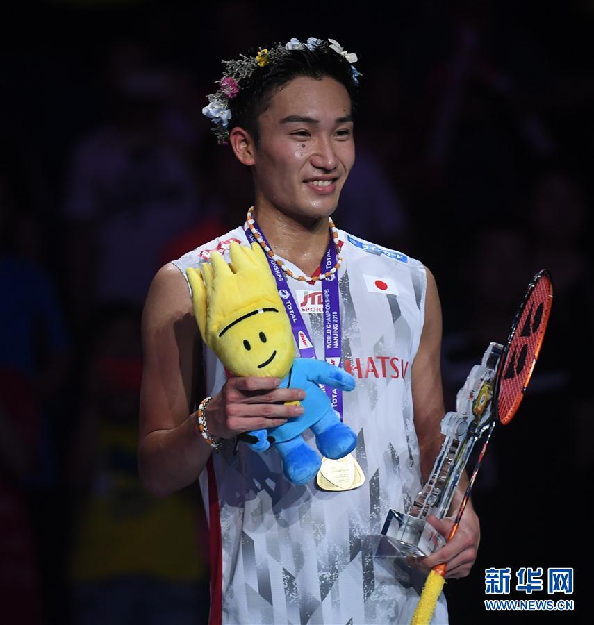 羽毛球世锦赛：桃田贤斗夺得男单冠军