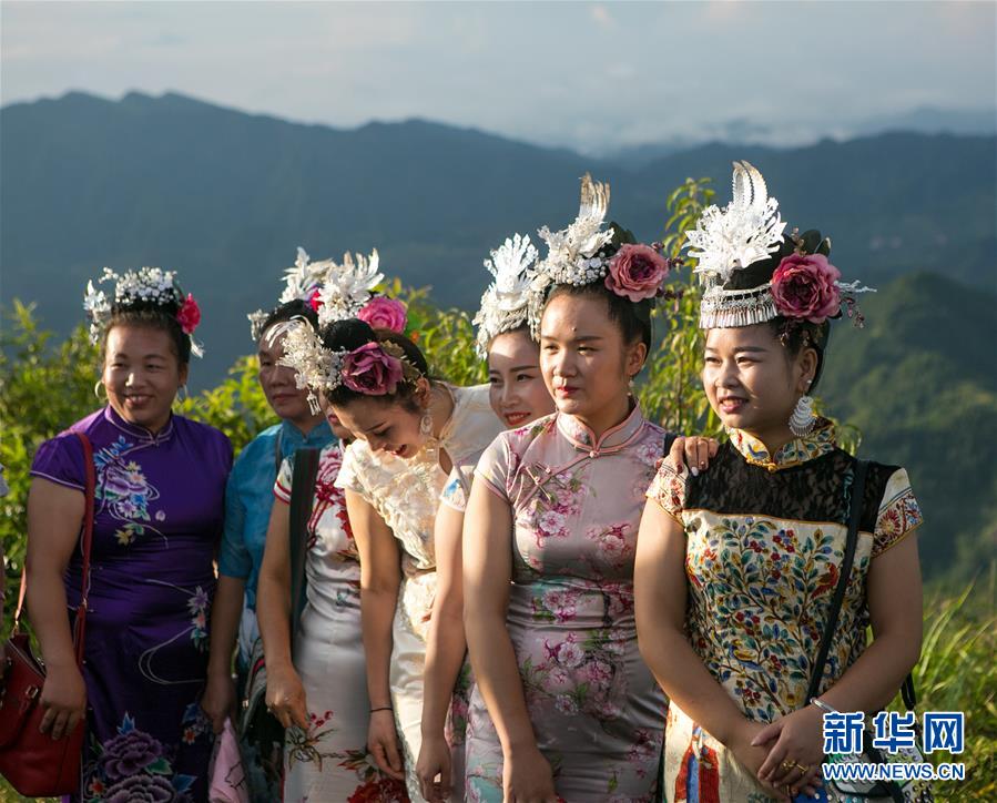 贵州剑河苗族同胞欢度“祈雨节”