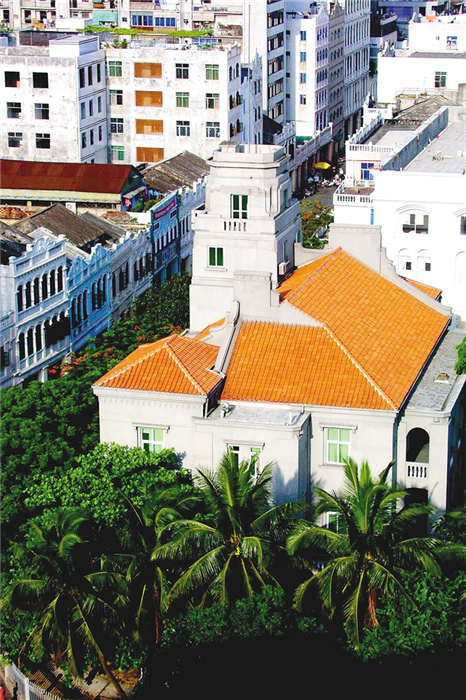 末尾有圖【焦點圖】【即時快訊】見證海口百年滄桑巨變 老海關的城市記憶 末尾有圖【焦點圖】【即時快訊】見證海口百年滄桑巨變 老海關的城市記憶