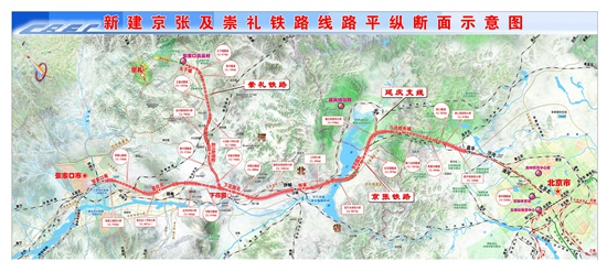 京張、京雄、京沈三條高鐵北京段進入建設高峰期