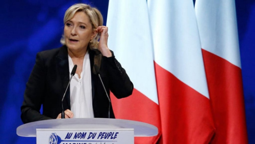法国大选最新民调显示极右翼候选人勒庞继续领先