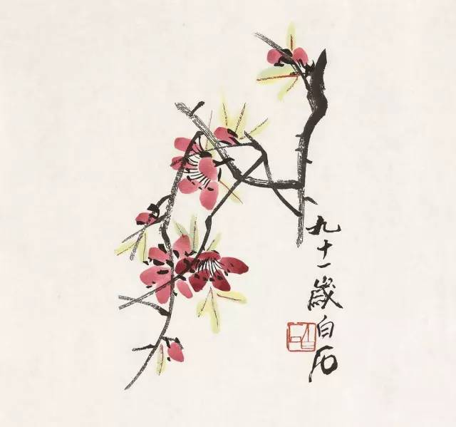 桃花醉人|齐白石笔下的十里春日美 桃花醉人|齐白石笔下的十里春日美