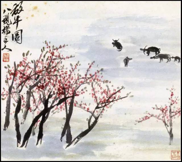 桃花醉人|齐白石笔下的十里春日美 桃花醉人|齐白石笔下的十里春日美