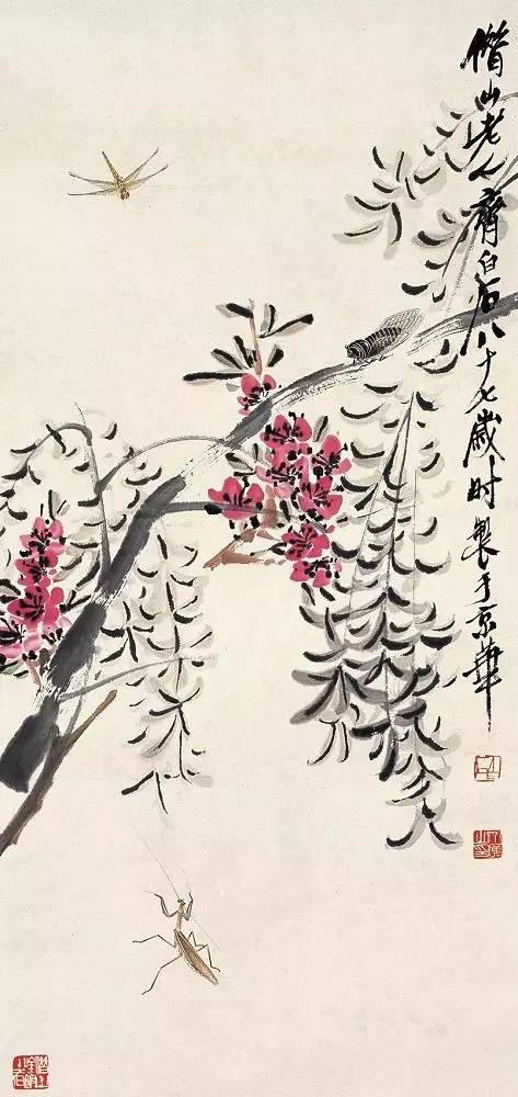 桃花醉人|齐白石笔下的十里春日美 桃花醉人|齐白石笔下的十里春日美