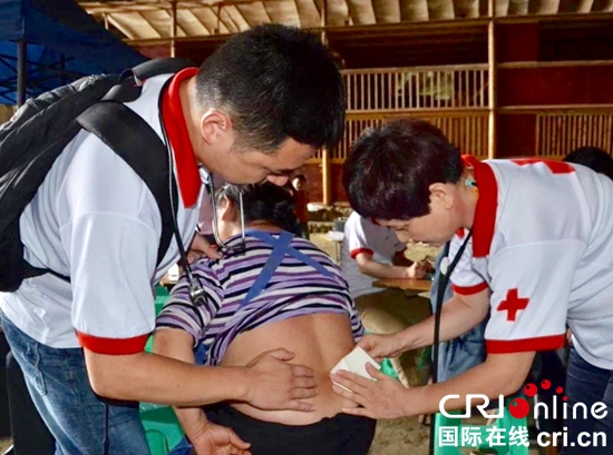 江蘇紅十字會助脫貧醫療健康行走進貴州