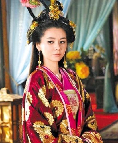 《隋唐英雄》张丽华由张希瑞扮演   上榜理由:一个让皇帝放弃锦绣