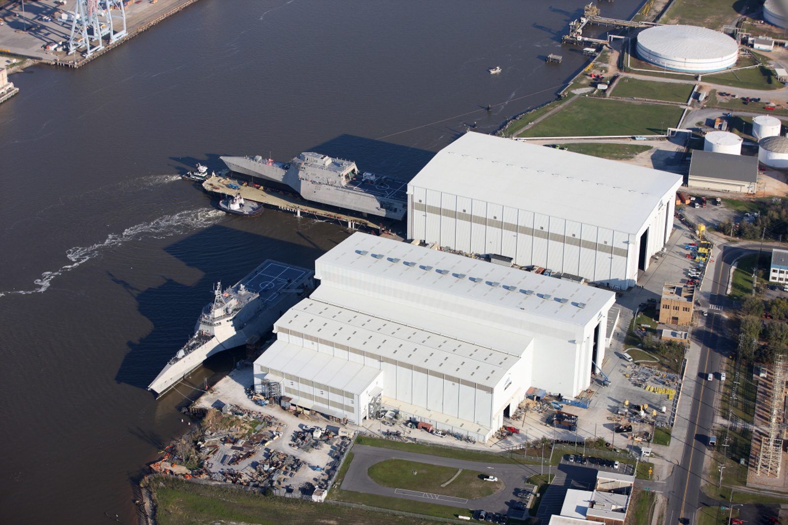 美军最新一艘濒海战斗舰下水