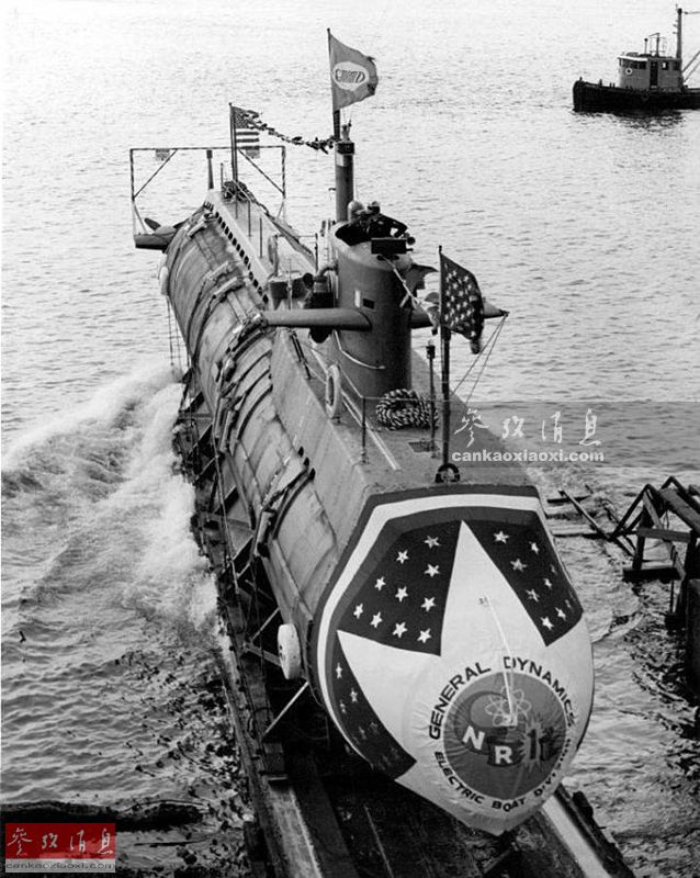 美曾造最小核潜艇！可潜720米捞导弹