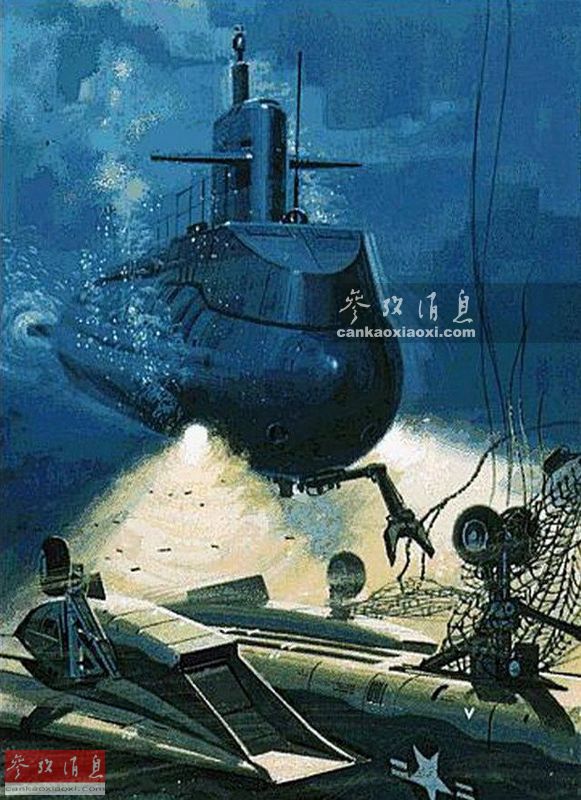 美曾造最小核潜艇！可潜720米捞导弹