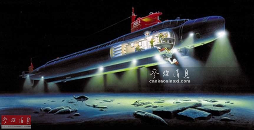 美曾造最小核潜艇！可潜720米捞导弹