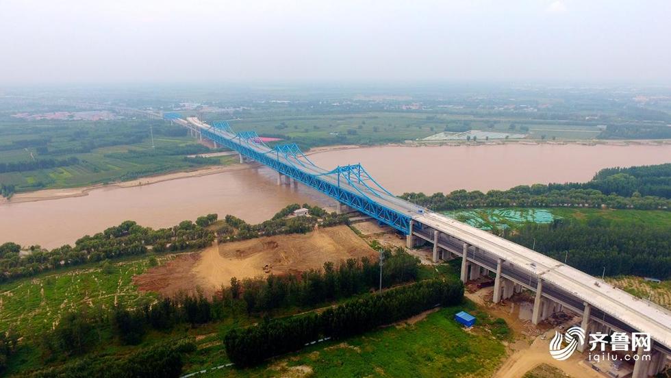 石濟高鐵濟南首條跨黃河公鐵兩用橋靜態驗收 計劃年底通車